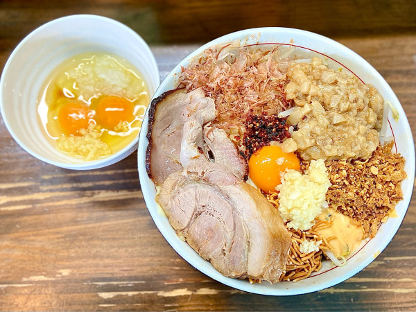 「まぜそば【中】」@ハイマウントJ つくば店の写真