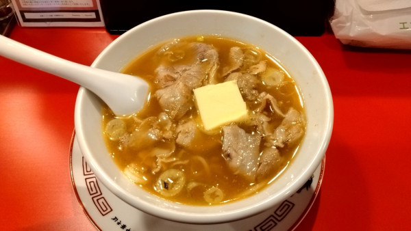 「塩バター（ミニ）880円」@末廣ラーメン本舗 中野分店の写真