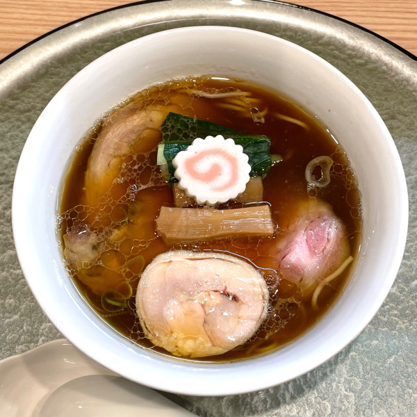 「黒出汁」@中華そば 深緑の写真