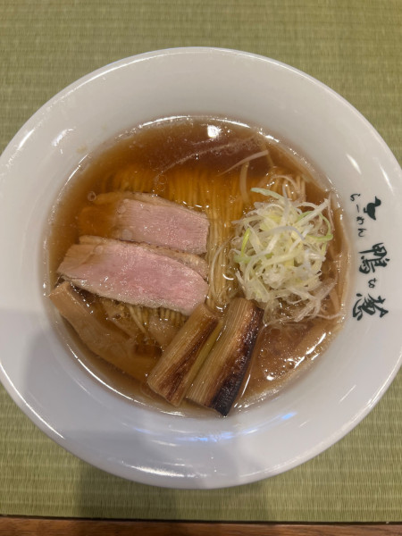 「鴨ラーメン1080円」@らーめん 鴨to葱 浅草店の写真