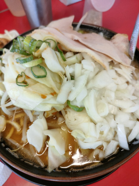 「野菜ラーメン」@王道家直伝 との丸家 八潮店の写真