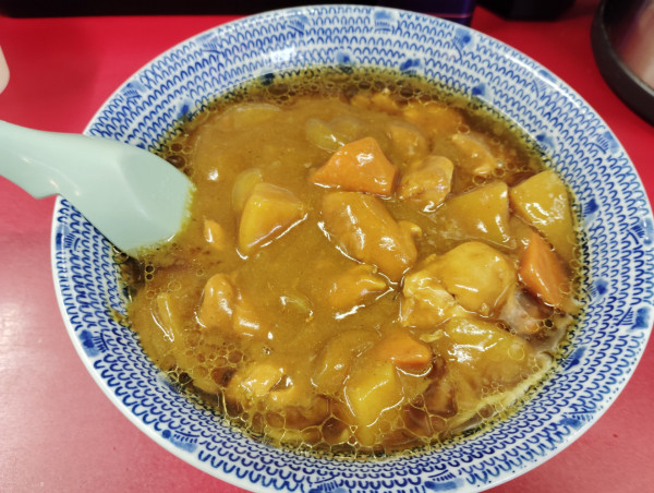 「日替わり　カレーラーメン　　　730円」@あ麺んぼの写真