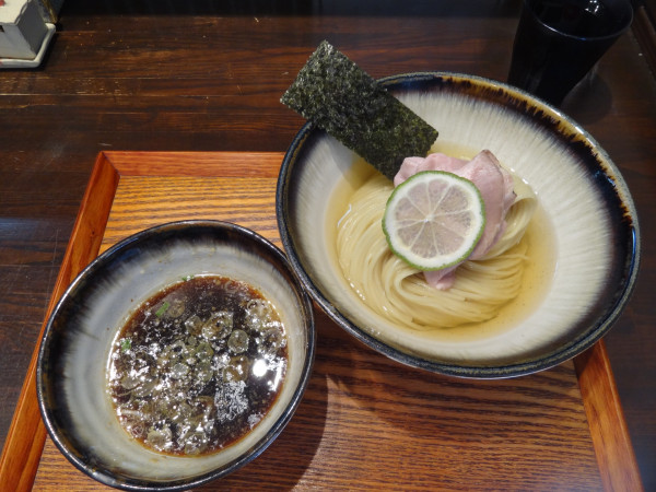 「昆布水つけ麺1200円」@ramen club トトノエの写真