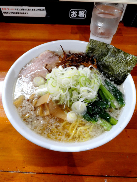 「ごってりしお950円ネギ無料」@一条流がんこラーメン金町の写真