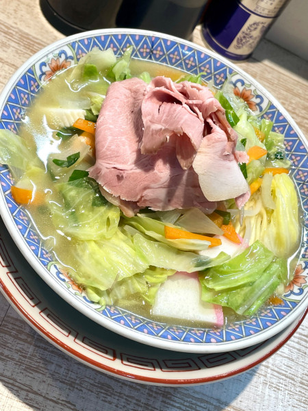 「【気まぐれ限定】ちゃんぽん」@中華そば 四つ葉の写真