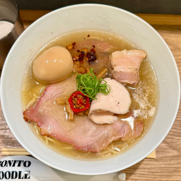 「特上鰹塩らぁめん」@Bonito Noodle RAIKの写真