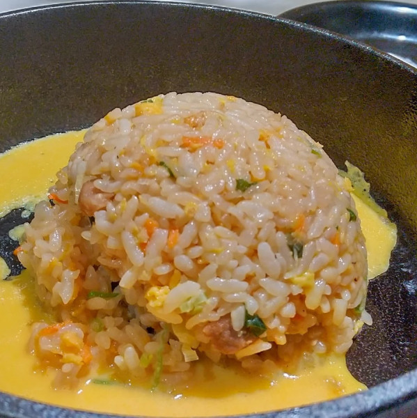 「#鉄板たまごチャーハン #680円」@らあめん花月嵐Express ノースポート・モール店の写真