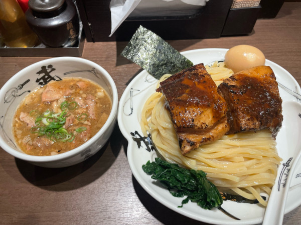 「武仁肉二倍つけ麺（2.5倍）＋肉増量」@麺屋武蔵 武仁の写真