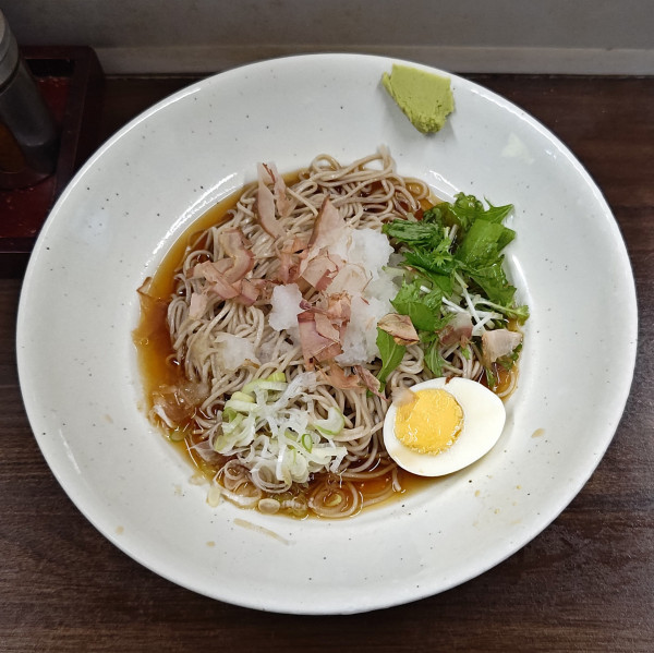 「冷しおろしそば」@船堀そば 文殊の写真
