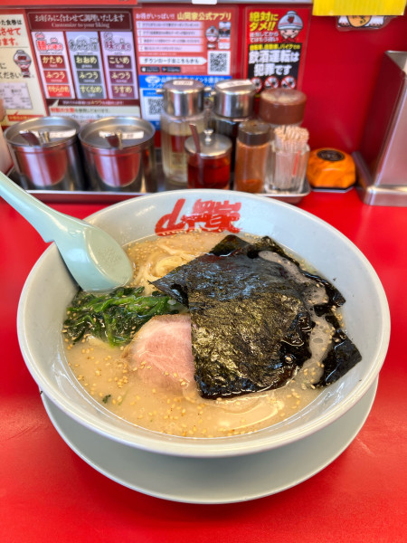 「塩ラーメン」@ラーメン山岡家 新大垣店の写真