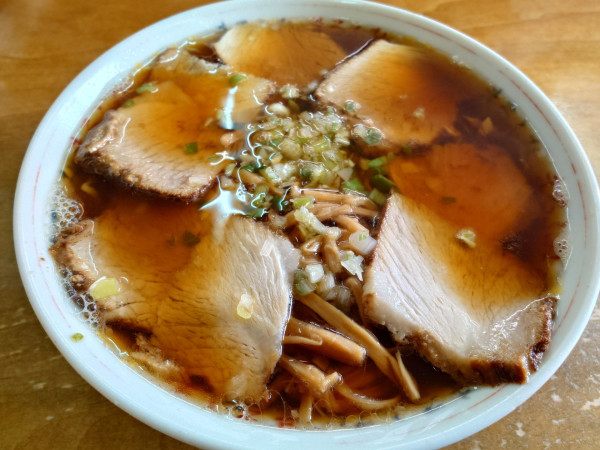 「しょうゆ（チャーシュー増）」@まるふみの写真