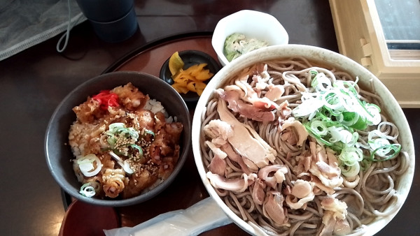 「ひとセット　特盛　冷」@そば処 ひろの写真