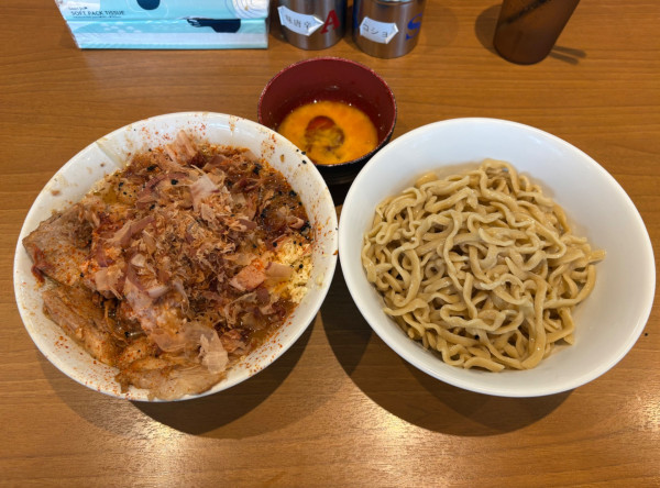 「つけ麺（ニンニク、アブラ）」@ラーメン 池田屋 高田馬場店の写真