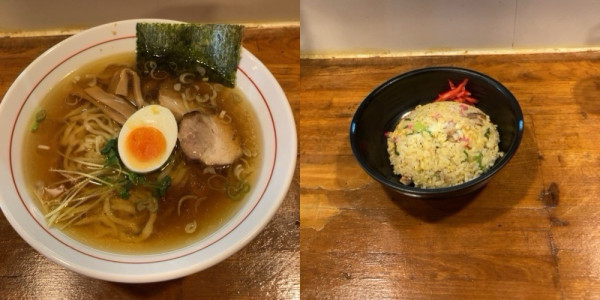 「中華そば＋半チャーハン（Aセット）　1150円」@佐野ラーメン たかのの写真