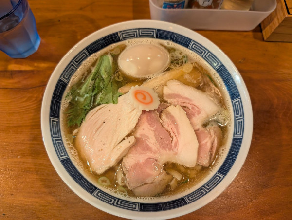 「特製中華そば1350円」@口樂の写真