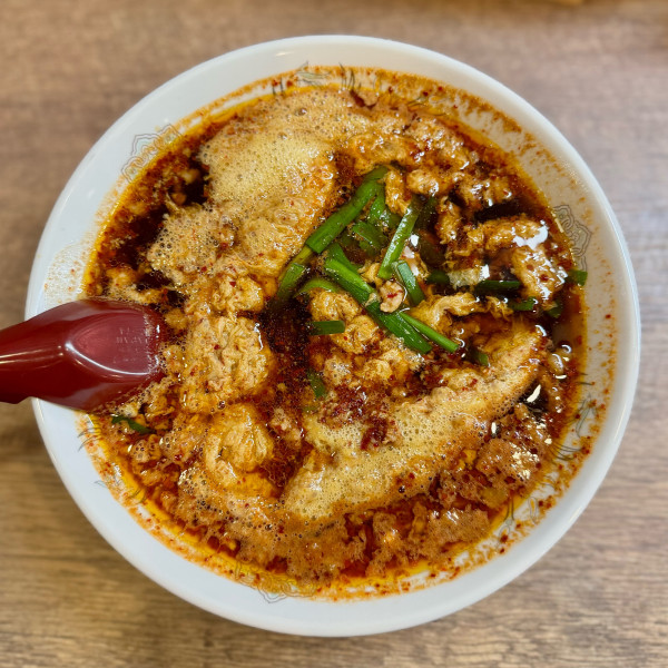 「醤油 レギュラー 5辛 （850円）」@辛麺八龍 長崎店の写真