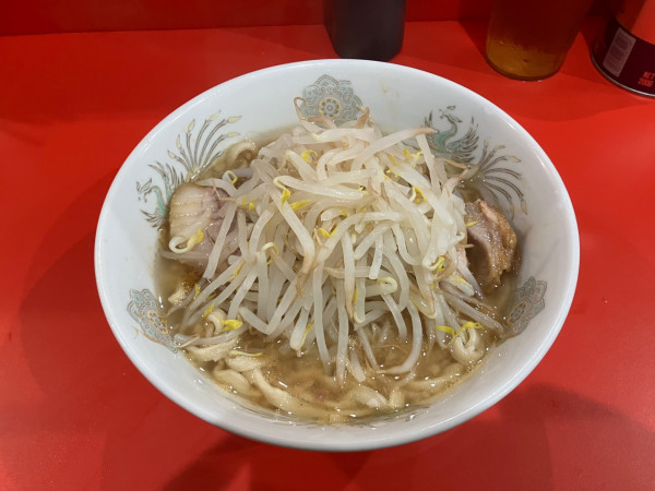 「小ラーメン 麺1/3 野菜少なめ」@ラーメン二郎 朝倉街道駅前店の写真