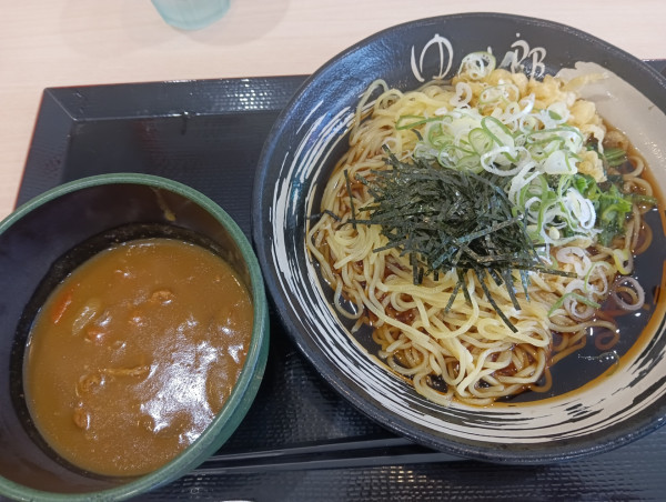 「ざる中華・冷・ぶっかけ+カレールー（¥540+クーポン）」@ゆで太郎 錦町店の写真