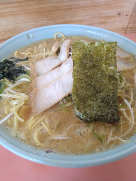 「ネギミソチャーシュー」@ラーメンショップ 日向店の写真