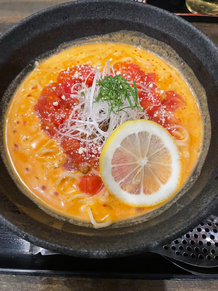 「【夏季限定】冷やしトマト担々麺¥1,280」@麺家 太威の写真
