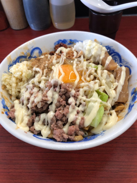 「冷やし胡麻味噌まぜそば」@ラーメン一太豚の写真