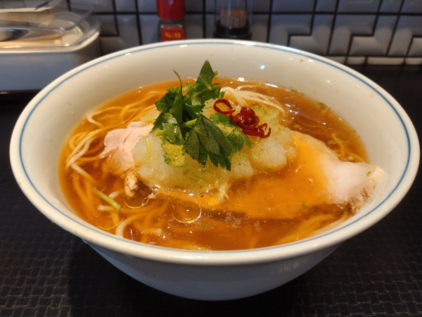 「ヤガラ節冷やしラーメン」@ロックンビリーS1の写真