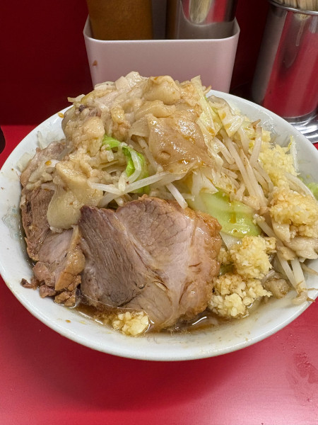 「小ラーメン　800円」@ラーメン二郎 上野毛店の写真
