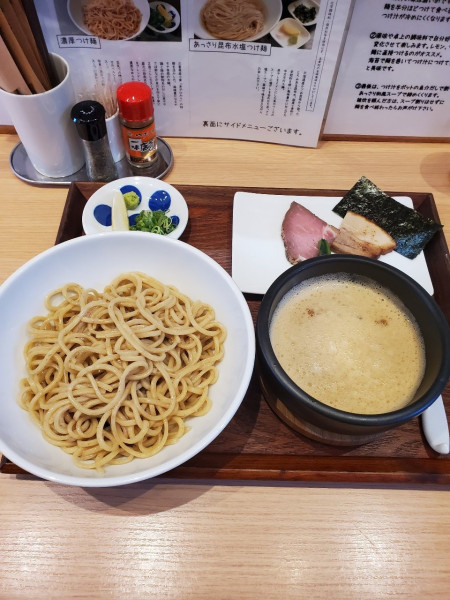 「濃厚つけ麺@990」@ラーメン 歩く花の写真