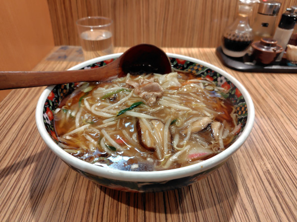 「サンマーメン・半チャーハン¥1350」@中華ダイニング たくみの写真