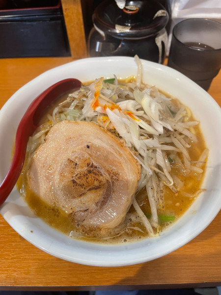 「味噌ラーメン」@らーめん蓮 三軒茶屋店の写真