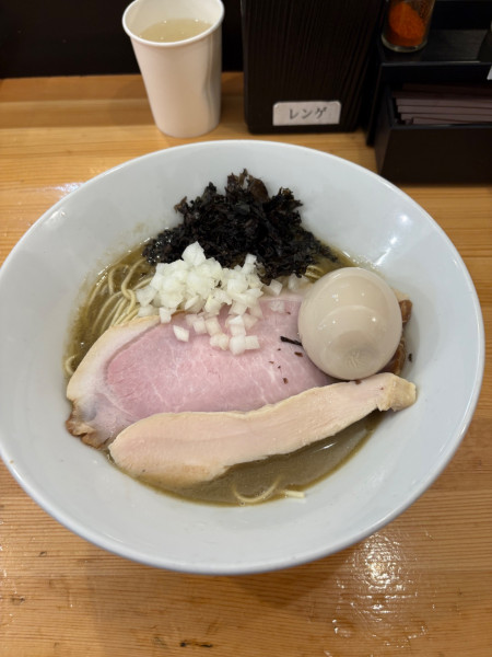 「濃厚煮干らーめん　和え玉」@煮干らーめん 川むらの写真