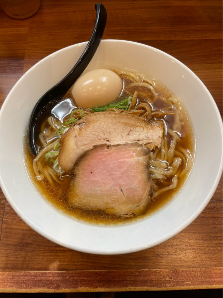 「味玉らーめん」@純手打ち だるまの写真