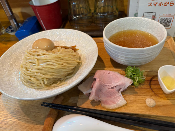 「鶏つけ麺（塩）」@たかのちゅめの写真