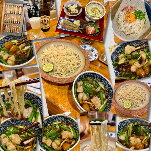 「モツつけ 1500円」@うどんスナック松ト麦の写真