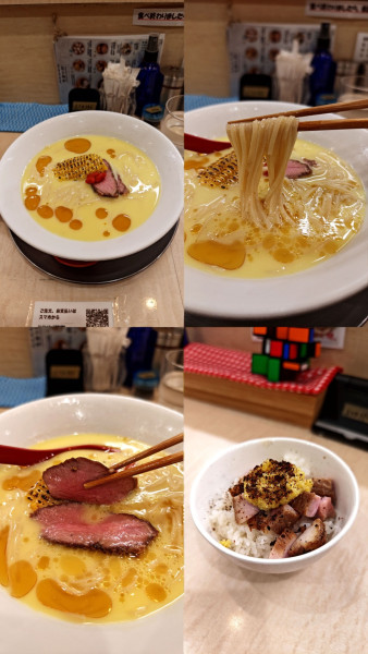 「『とうきびの冷やし麺+とうきびのチャーシュー飯』」@食堂 七彩の写真