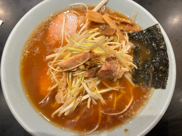 「ネギラーメン」@手打ち中華 玉 アクアシティお台場店の写真