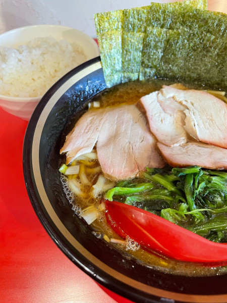 「ラーメン 並」@横濱家系ラーメン 裏川島家の写真