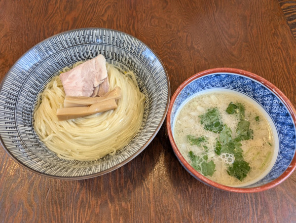 「鯛のつけ麺1400円」@拉麺 イチバノナカの写真