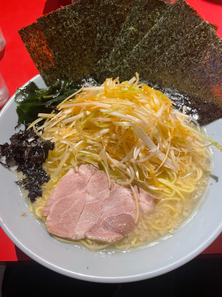 「塩らーめん 大盛」@ネギラーメンの写真