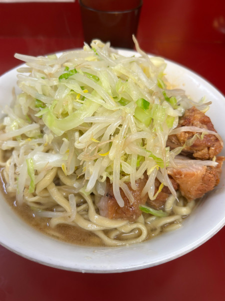「ラーメン100%(ニンニク)」@ラーメン二郎 相模大野店の写真