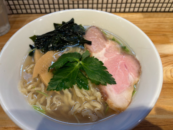 「塩ラーメン1100円」@らーめん 改の写真