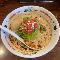 冷やしたんたんめん　ラーパス　味玉