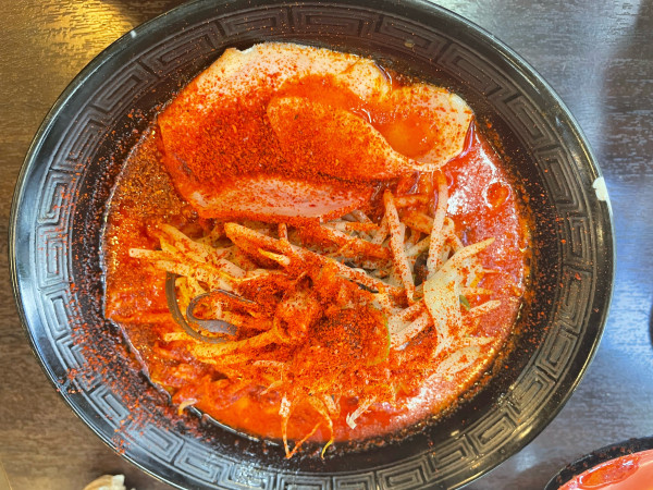 「鬼辛タンメン　激鬼」@王道タンメン 調布店の写真