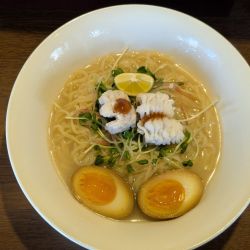 限定冷やし鱧白湯そば