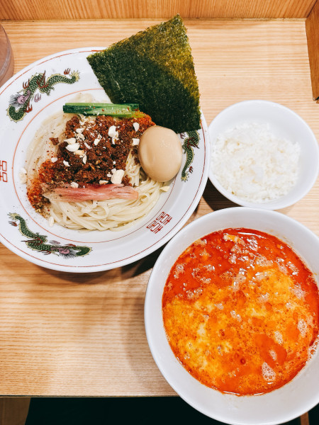 「担担つけ麺」@中村麺三郎商店の写真