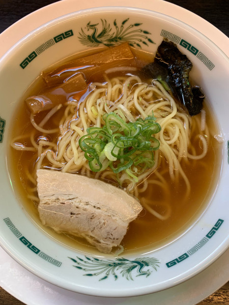 「半ラーメン」@日高屋 駒込東口店の写真