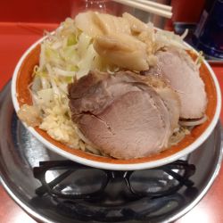 小ラーメン(野菜マシ・アブラマシ・ニンニク少し)
