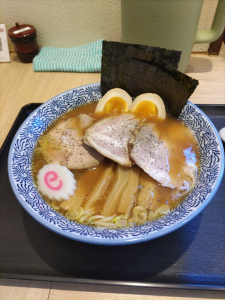 「特製ラーメン」@中華そば 青竹の写真