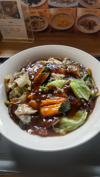 「スタミナ冷やし」@麺屋もんじの写真