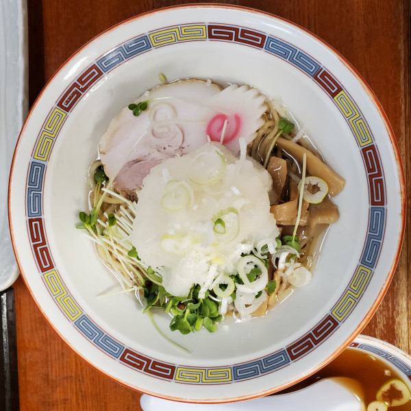 「おろし油そば」@宝華らぁめんの写真